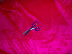 Fuzzy furry steering wheel cover choice of colour's Magenta Pink