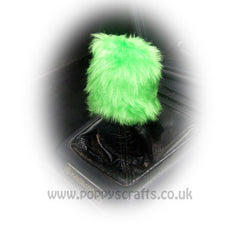 fluffy Gear knob stick shift cover faux fur furry fuzzy choose your colour Poppys Crafts