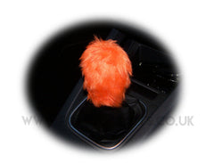 fluffy Gear knob stick shift cover faux fur furry fuzzy choose your colour Poppys Crafts